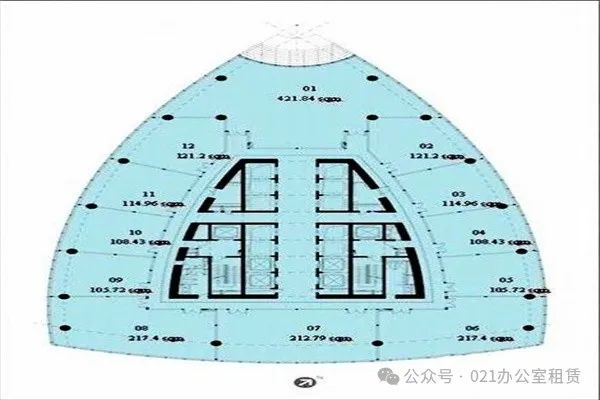 中融·碧玉蓝天大厦办公室租赁中心